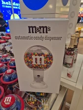 M&M's World Lentil Motion Activated Automatic Candy Dispenser BRAND NEW UNOPENED