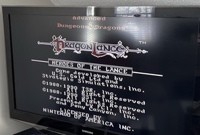 AD&D Heroes of the Lance w/Manual, Hillsfar, Pool of Radiance Rare NES Games Lot