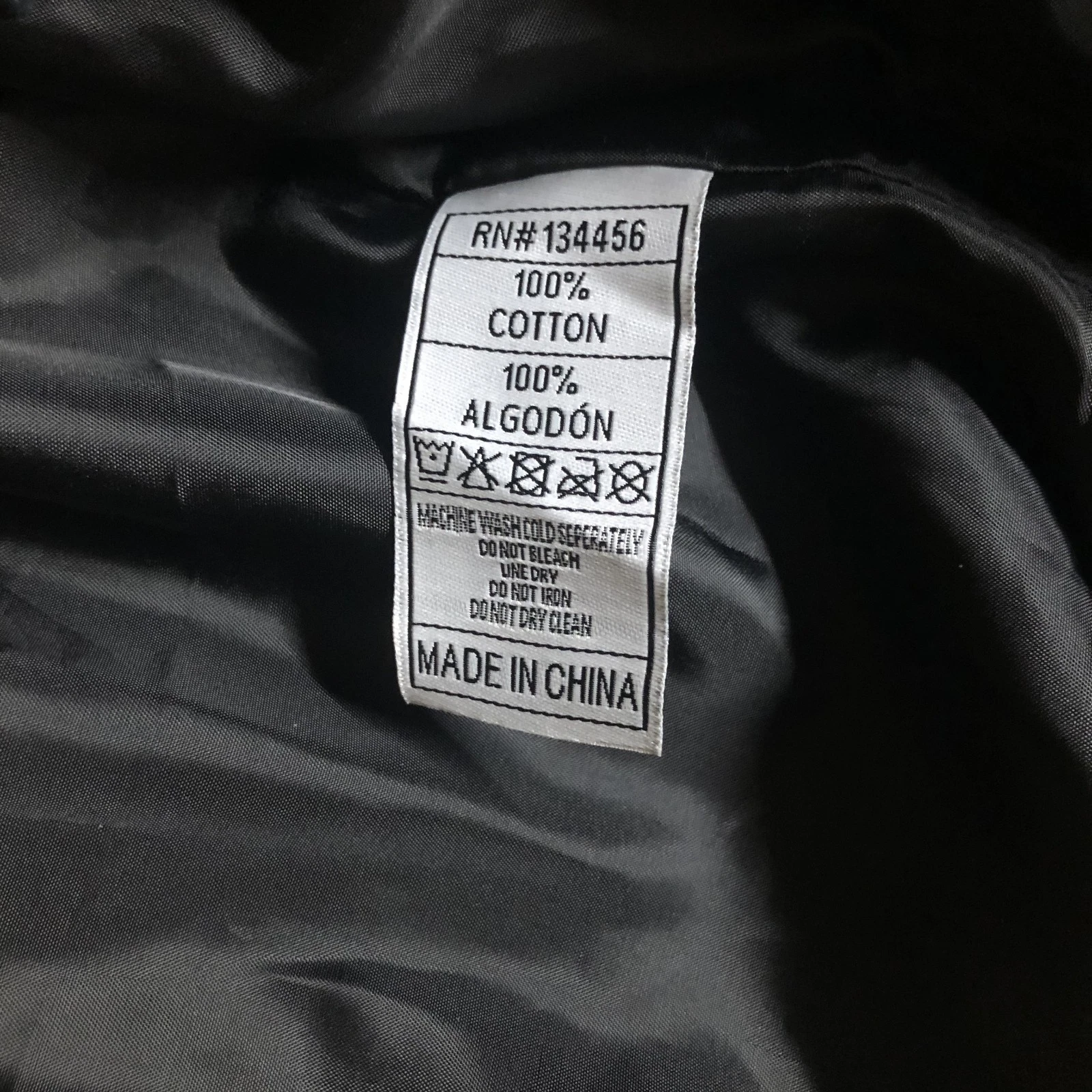 Watson Hearts Black Embroidered Skull Cross Bomber Jacket Snap-Front Button XS image 7