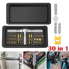 30 in 1 Magnetic Screwdriver Kit, Multi Bit Ratchet Screwdriver w/ T Handle Set