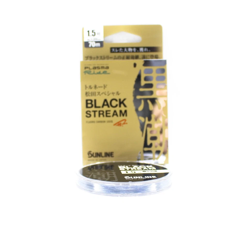 Sunline Fluorocarbon Leader Black Stream Plasma 70 m #1,5 6 lb 0,205 mm (0693) Foto 3 de 4
