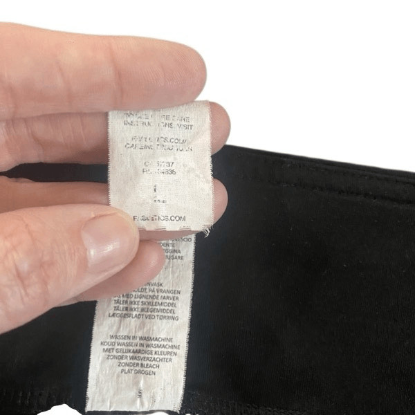 Fabletics large black athletic cropped leggings - image 5