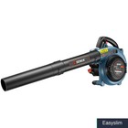 Handheld Gas Powered Leaf Blower 26.5cc 410 CFM 125 MPH 4-Cycle Blue