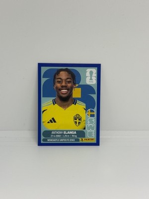 2026 Panini World Cup Sticker Anthony Elanga Blue Border #SWE18