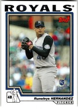 2004 Topps #258 Runelvys Hernandez Kansas City Royals MLB Baseball