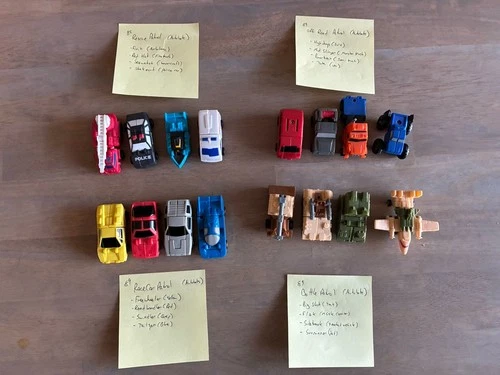 Transformers G1 Micromasters Lot 100% Complete 1989 Hasbro Vintage Action Figure