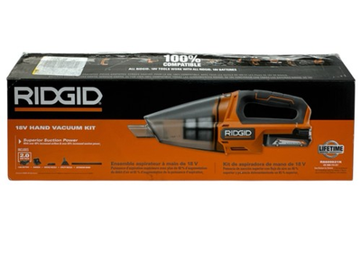 #ad RIDGID 18V Hand Held Vacuum Kit Battery and Charger R8609021K Used $49.95