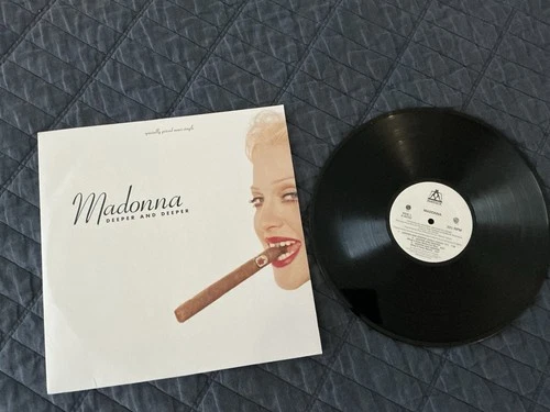 Madonna Deeper and Deeper 12" Maxi-Single Vinyl Record Remixes EXCELLENT