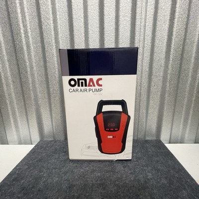 OMAC Car Air Pump   12V Tire Inflator with Case