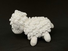 Melange Collection Little Crocheted Lamb Hand...