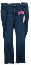 Lee Straight Womens Jeans Size 18 Tall Classic Fit Straight NWT