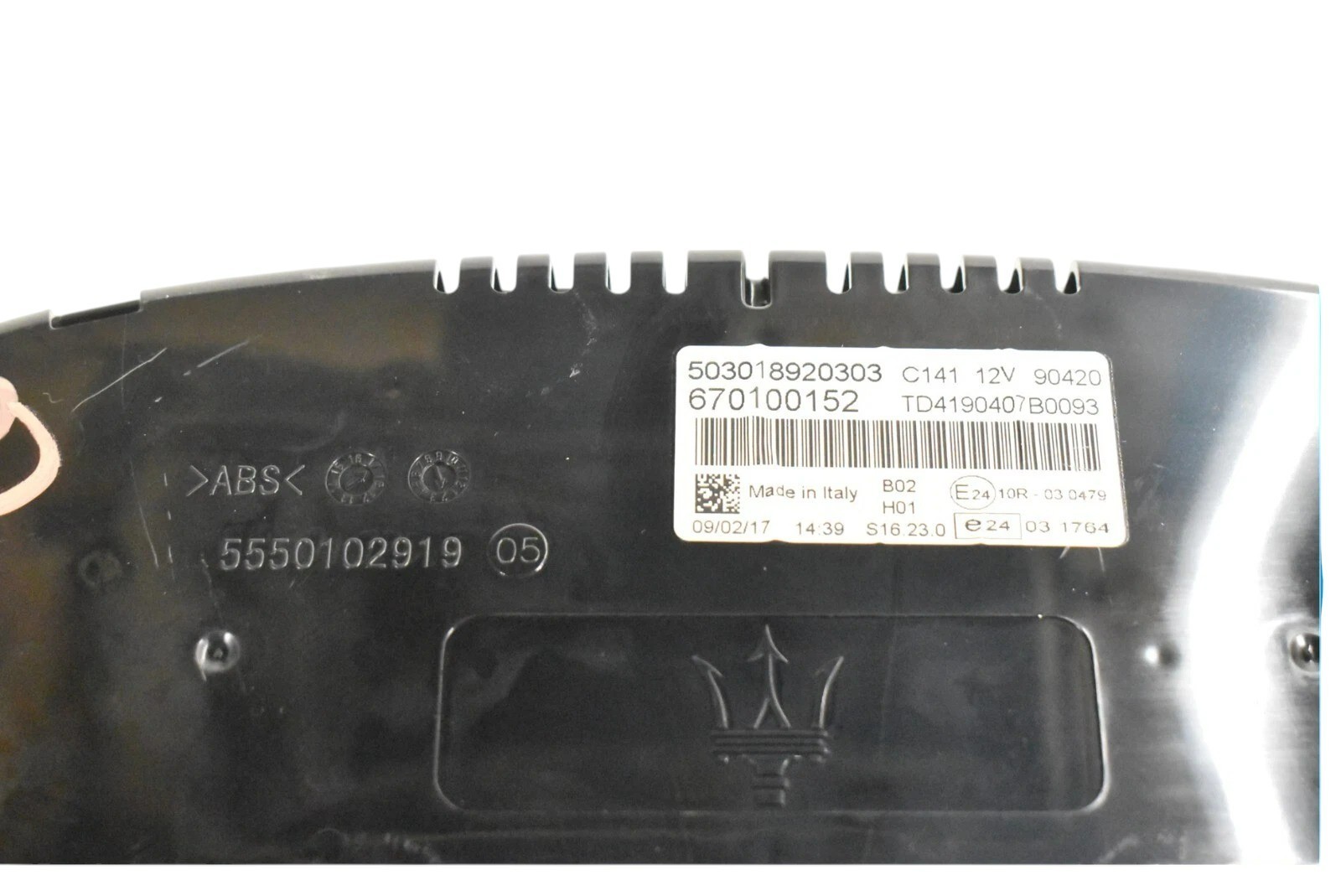 14-17 Maserati Ghibli S Speedometer Odometer Instrument Cluster Gauge OEM