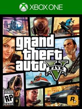 Grand Theft Auto V - Microsoft Xbox One original case and Foldable Map
