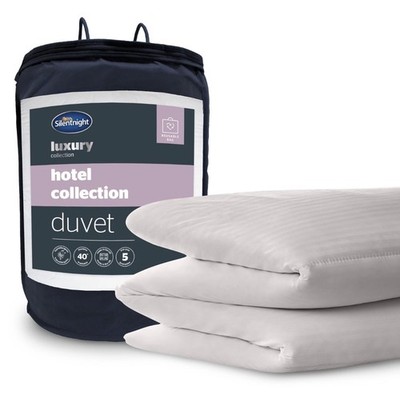 SilentNight Luxury Hotel Collection Bettdecke 10,5 Tog Steppdecke weich - King Size Bett