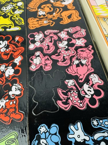 Mickey Mouse Magic Glow Fun House Colorforms 1978 Walt Disney Productions - Picture 5 of 7
