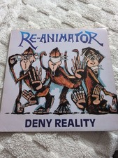 Re-Animator Deny Reality Viny Lp 12 Record Album Vinyl with compliments slip