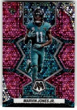 2022 Panini Mosaic Marvin Jones Jr. Mosaic No Huddle Pink #/20 #92