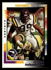 Al Noga 1992 Wild Card #65 Minnesota Vikings FOOTBALL *079