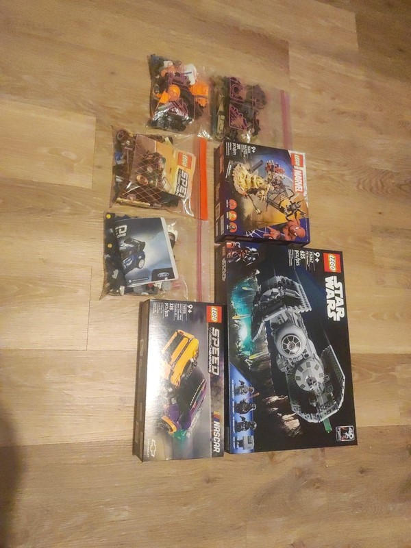 Lot of  Star Wars, Speed Champions,marvel Lego sets🗿👍