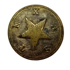 Civil War Texas Coat Button Confederate CSA Hyde & Goodrich New Orleans Patina