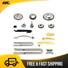 Engine Timing Chain Kit w/ VVT Gear Fits 2008-2012 Chevy Malibu 2.4L 94201S
