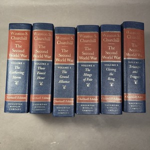 Winston Churchill Book Set | eBay