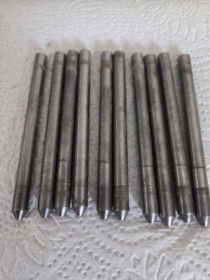 (10) Water Jet Mixing Tubes Rotex 500 300766-042 Used