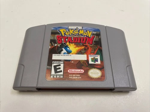 Nintendo 64 Pokemon Stadium - Tested and works