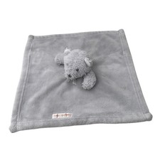 Blankets  Beyond Lovey Gray Teddy Bear Plush Stuffed Animal Security Blanket
