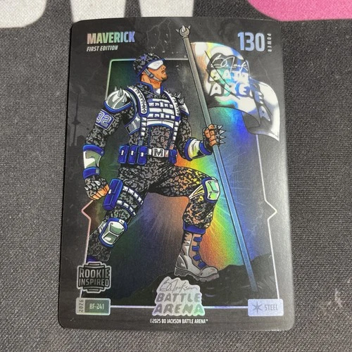 2026 Bo Jackson Battle Arena MAVERICK COOPER FLAGG RC Steel Battlefoil 1st Ed