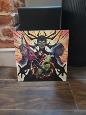 Marvel THOR RAGNAROK Soundtrack 2xLP Record on Neon Swirl Vinyl MONDO NEW