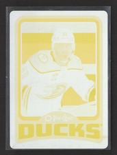 2025 O-Pee-Chee Hockey Cutter Gauthier #546 Yellow Printing Plate 1/1