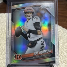 2025 Panini Prizm Football #62 (Silver Prizm)  JOE BURROW