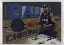 2004-05 Topps Chrome Chrome-Town Heroes Jerseys 465/500 Jason Terry #CTH-JT 0fo5