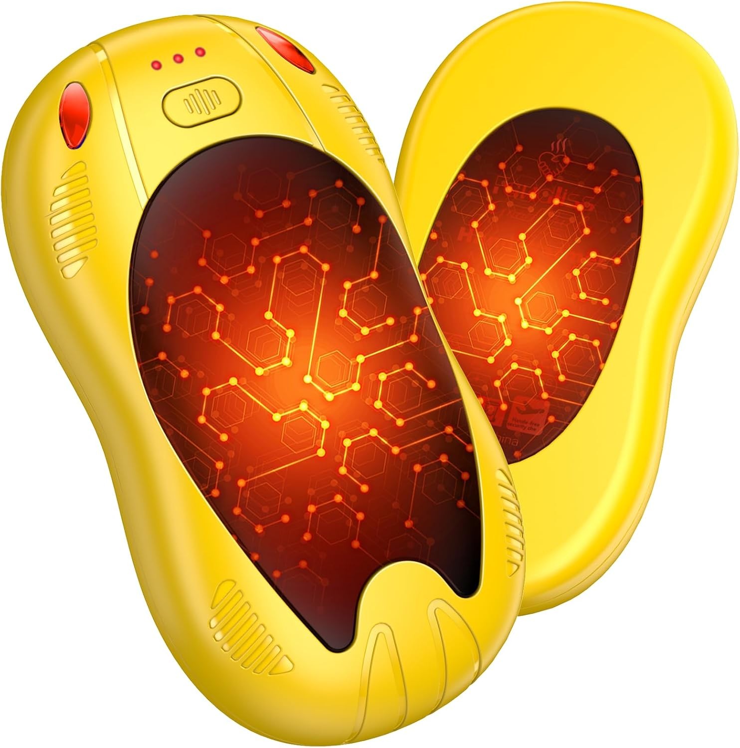 Portable Hand Warmer Rechargeable 10000mAh Electric Hand Warmer 3-level Double