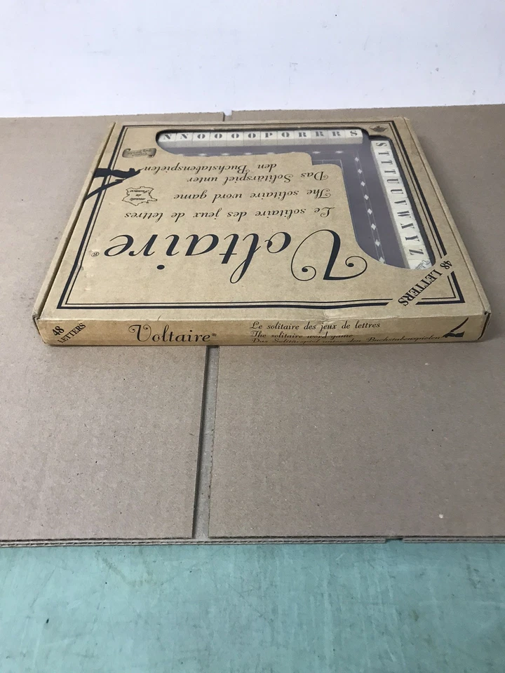 1995 VINTAGE VOLTAIRE SOLITAIRE WORD GAME - NEW - Image 4 of 4