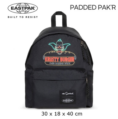 EASTPAK x The SIimpsons BACKPACK Padded PARKR  24 L.  LIMITED