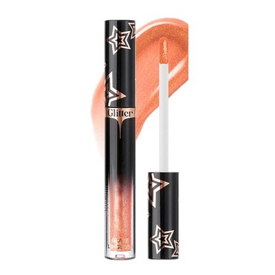 Womens 1Pcs Shimmering With Dazzling Light Lip Glaze Makeup Accessory Cosmetic