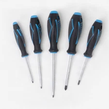 Witte Maxx Plus Slotted and Phillips Screwdriver Set, 5 Pieces