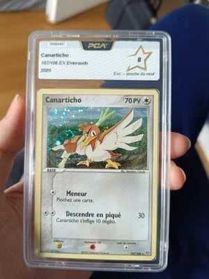 Carte Pokémon : Canarticho 107/106 Holo Ex Emeraude Française PCA 8 - Photo 1/2