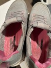 SKECHERS slip-on D'Lux Walker gray pink walking athletic shoes sz 8.5 — photo 4