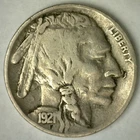 1921 Buffalo Indian Head Nickel VG 5c US Coin Very Good Circulated Philadelphia