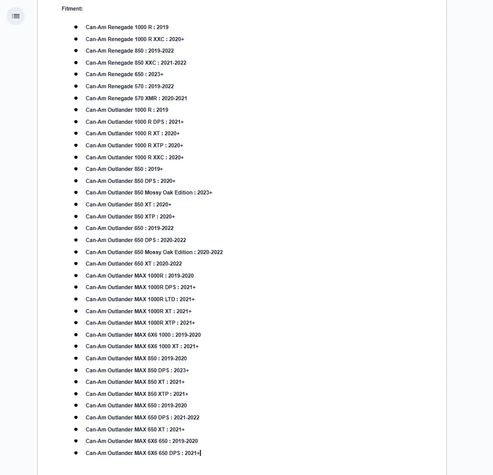 SuperATV Rhino 2.0 Rear Right Axle For Can-Am Renegade/ Outlander - Image 3 of 4