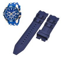 Pro Diver 40864 26mm Blue Rubber Watch Strap For Invicta