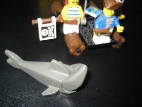 Vintage Pirate Lego 6257 Castaway's Raft w Instructions & Original Box