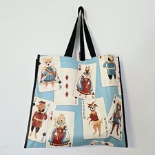 Poker Cards Dogs Joker King Queen Hearts Bag Tote Gift TJMaxx TJ Maxx New 