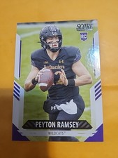 2021 Score Football Card Peyton Ramsey RC #374