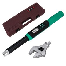 Adjustable Digital Torque Wrench 5-99.6ft.lbs6.8-135n.m 5-35mm Jaw