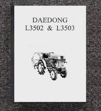 3502 3503 TRACTOR SERVICE PARTS MANUAL FITS DAEDONG TRACTOR L3502 L3503