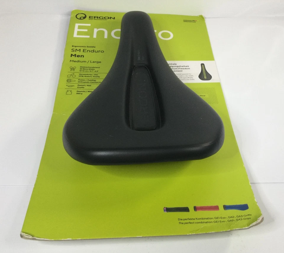 Sillín Ergon Sm Enduro Pro - Sigiloso para hombre, mediano/grande Foto 4 de 4